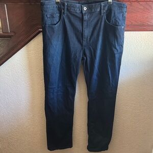 True Classic Men's Size 38 Deep Dark Blue Jeans Casual Denim Every Day Pants